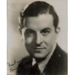 Henry Kendall signed Vintage Black and White Photo 10x8 Inch. An English Stage and Film Actor.