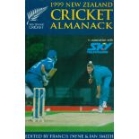 1999 New Zealand Cricket Almanack paperback book, edited by Francis Payne and Ian Smith. 471