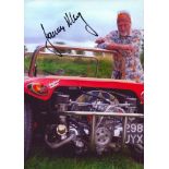 James May Signed colour photo. Measures 5 inch by 7-inch appx. Good Condition. All autographs come