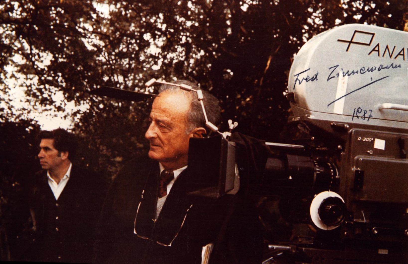 Fred Zinneman (1907-1997), film director signed 5.5x3.5-inch photo. A legendary film director