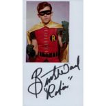 Bert Ward signed 6x4 inch approx. Robin colour photo. Good Condition. All autographs come with a