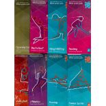 Collection of Sport 8 x London 2012 Official Spectator Guide Olympic Games Flyers. Such as Opening