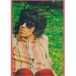 Keith Richards signed 11.5x8 inch colour magazine photo. Good Condition. All autographs come with