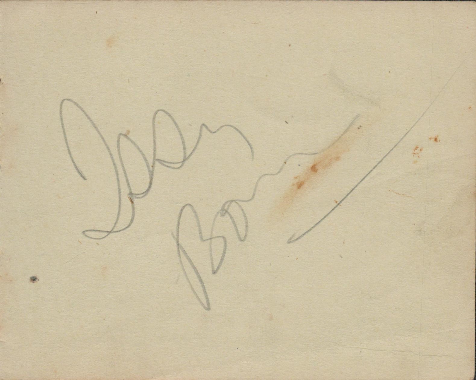 Issy Bonn signed Autograph page 5x4 Inch. Was a British comedian, singer, actor, and theatrical