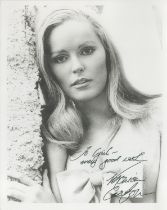 Veronica Carlson signed 10x8 inch black and white photo. Good Condition. All autographs come with