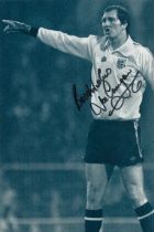 Joe Corrigan signed 8x6 inch black and white photo pictured in action for England. Good Condition.
