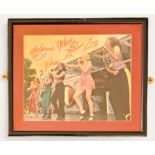 Spice Girls multi signed colour photo, Mel B (Scary Spice)Melanie C (Sporty Spice) Emma Bunton (Baby