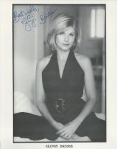 Glynis Barber signed 10x8 inch black and white promo photo. Good Condition. All autographs come with