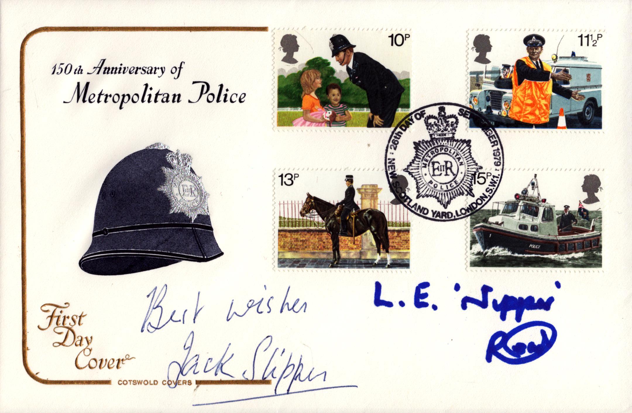 Jack Slipper (1924-2005) and Leonard 'Nipper' Read (1925-2020), British police officers dual