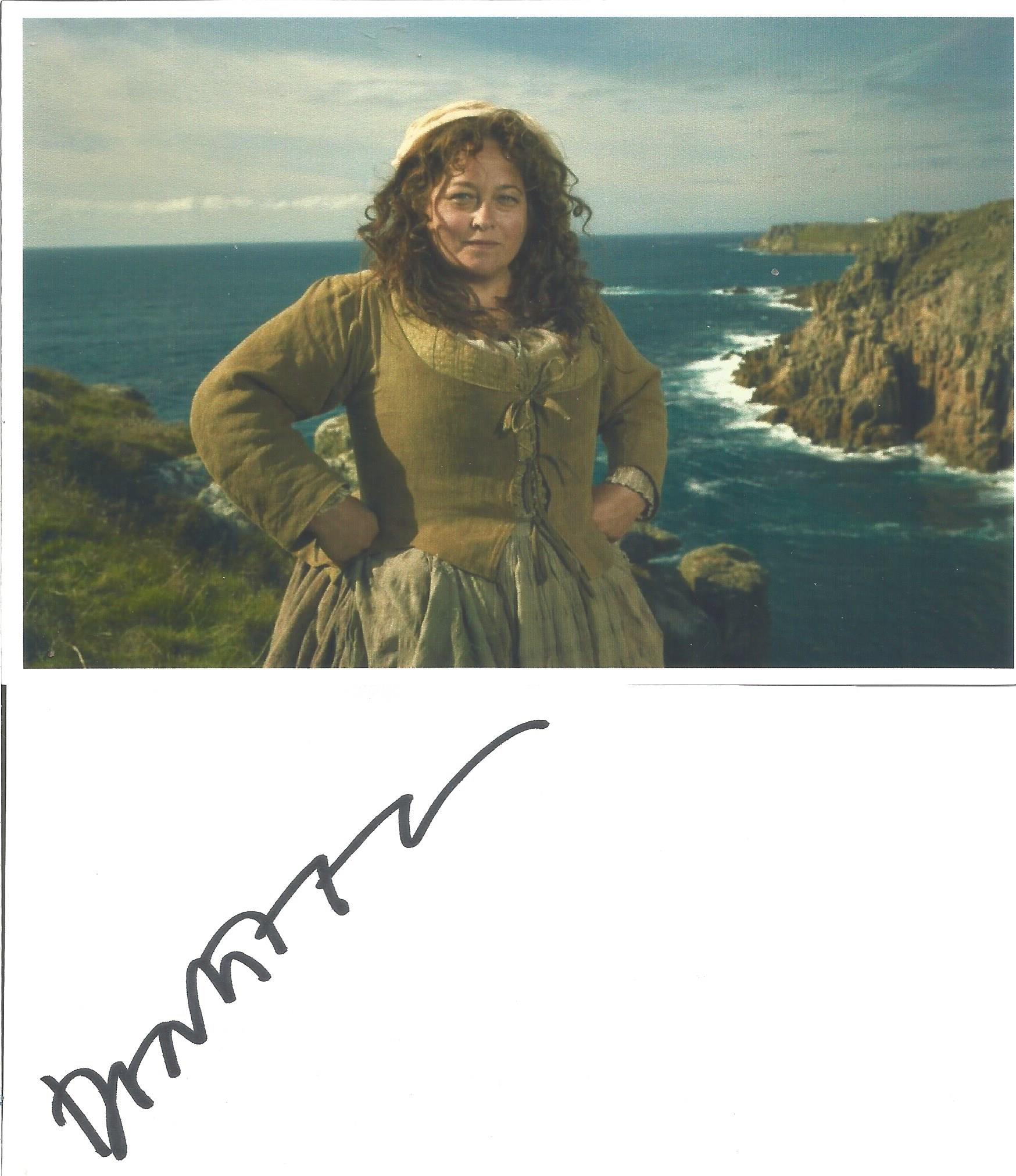 Beatie Edney signed 6x4 inch white card and 6x4 inch colour photo. Good Condition. All autographs