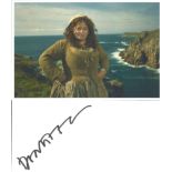 Beatie Edney signed 6x4 inch white card and 6x4 inch colour photo. Good Condition. All autographs