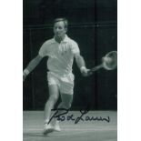 Rod Laver signed 6x4 inch black and white photo. Good Condition. All autographs come with a