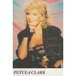 Petula Clark signed 6x4 inch colour promo photo. Good Condition. All autographs come with a