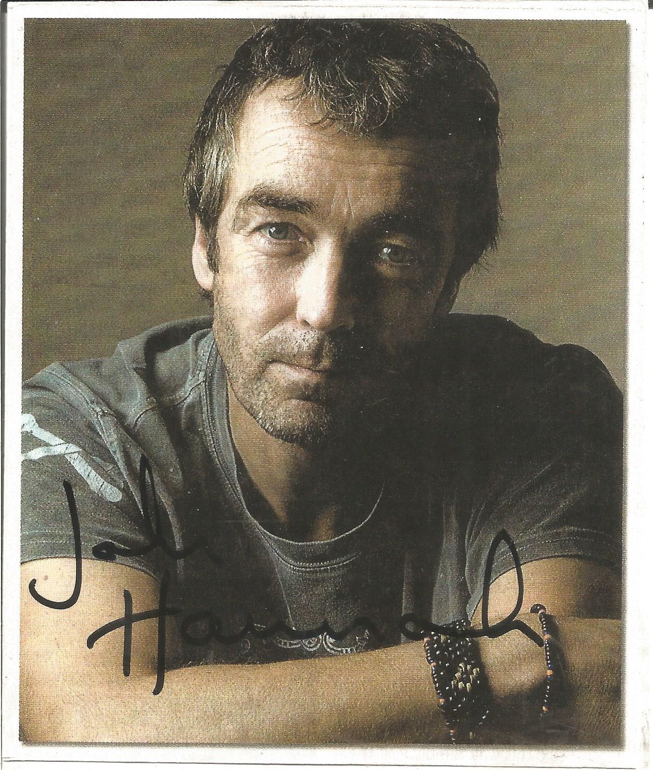 John Hannah signed 5x4 inch colour photo. Good Condition. All autographs come with a Certificate