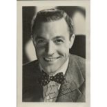 Gene Kelly signed Vintage Black and White Photo 5x3.5 Inch. Was an American dancer, actor, singer,