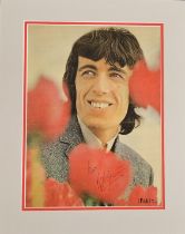 Bill Wyman signed Colour Picture Magazine cut out Mounted 14x10 Inch. Overall size Approx. 17.5x14