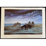 Dr Syn Upon the Running Tide 24x17 inch limited edition colour print 208, 250 signed in pencil by