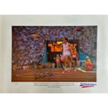 Lord Sebastian Coe signed limited edition print with signing photo Sebastian Coe is one of the great