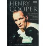 Henry Cooper The authorised biography of Britain`s greatest Boxing Hero By Robert Edwards Hardback