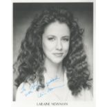 Laraine Newman signed 10x8 inch black and white promo photo. Good Condition. All autographs come