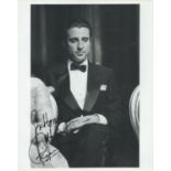 Andy Garcia signed 10x8 inch black and white photo dedicated. Good Condition. All autographs come