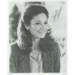 Paula Prentiss signed 10x8 inch black and white photo. Good Condition. All autographs come with a