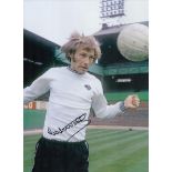 Autographed COLIN TODD 16 x 12 Photo : Col, depicting Derby County centre-half COLIN TODD