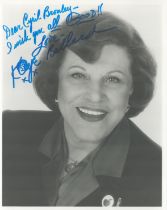 Kaye Ballard signed 10x8 inch black and white photo. Dedicated. Good Condition. All autographs