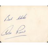 Football - Don Revie (1927-1989) signed 4.5x3.5-inch card of the legendary Leeds United and