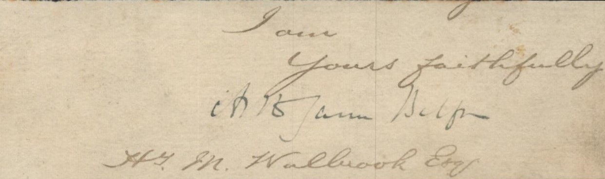 Earl Of Balfour Arthur James Balfour signed 4.5x1.5 inch approx. cutting. Born 25 July 1848 - 19