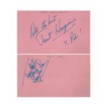 Janet Hargreaves signed album page. Terry Hall on reverse. Good Condition. All autographs come