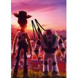 Tim Allen signed Toy Story colour photo. Measures 5 inch by 7-inch appx. Good Condition. All