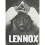 Lennox Hardback book, photographs by Blaise Hart, Text by Melissa Mathison, 192 pages. Good