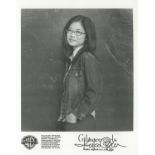 Keiko Agena signed 10x8 inch Gilmore Girls black and white promo photo. Good Condition. All