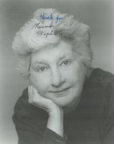 Maureen Stapleton signed 10x8 inch black and white photo. Good Condition. All autographs come with a