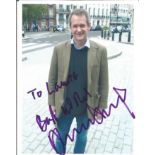 Alexander Armstrong signed 6x4 inch approx. colour photo. Dedicated. Good Condition. All