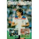 Glenn Hoddle signed Hardback book. Glenn Hoddle and Autobiography, 145 pages. Good Condition. All