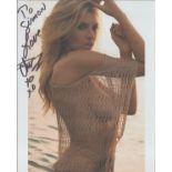 Charlotte McKinney signed 10x8 inch colour photo dedicated. Good Condition. All autographs come with