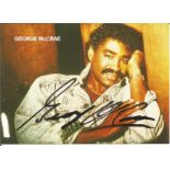 George McCrae signed 6x4 inch colour promo photo. Good Condition. All autographs come with a