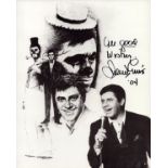 Jerry Lewis signed 10x8 inch black and white montage photo. Good Condition. All autographs come with