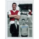 Geoff Hurst signed 16x12 inch World Cup Willie framed print 12/66. Good condition. All autographs