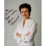 Julie Walters signed 10x8 inch colour photo dedicated. Good Condition. All autographs come with a