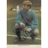 COLIN BELL 1946-2021 signed Manchester City A4 magazine Page . Good Condition. All autographs come
