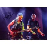 Roger Glover, bassist, songwriter, and record producer signed 11x8 inch photo. He is best known as a