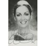 Lorraine Chase signed 6x4 inch black and white photo. Good Condition. All autographs come with a