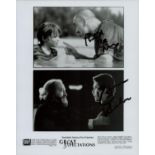 Multi signed Robert De Niro and Ethan Hawke Black and White Still Movie Photo 10x8 Inch. 'Great