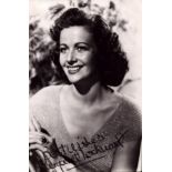 Margaret Lockwood signed 6x4 inch black and white photo. Good Condition. All autographs come with