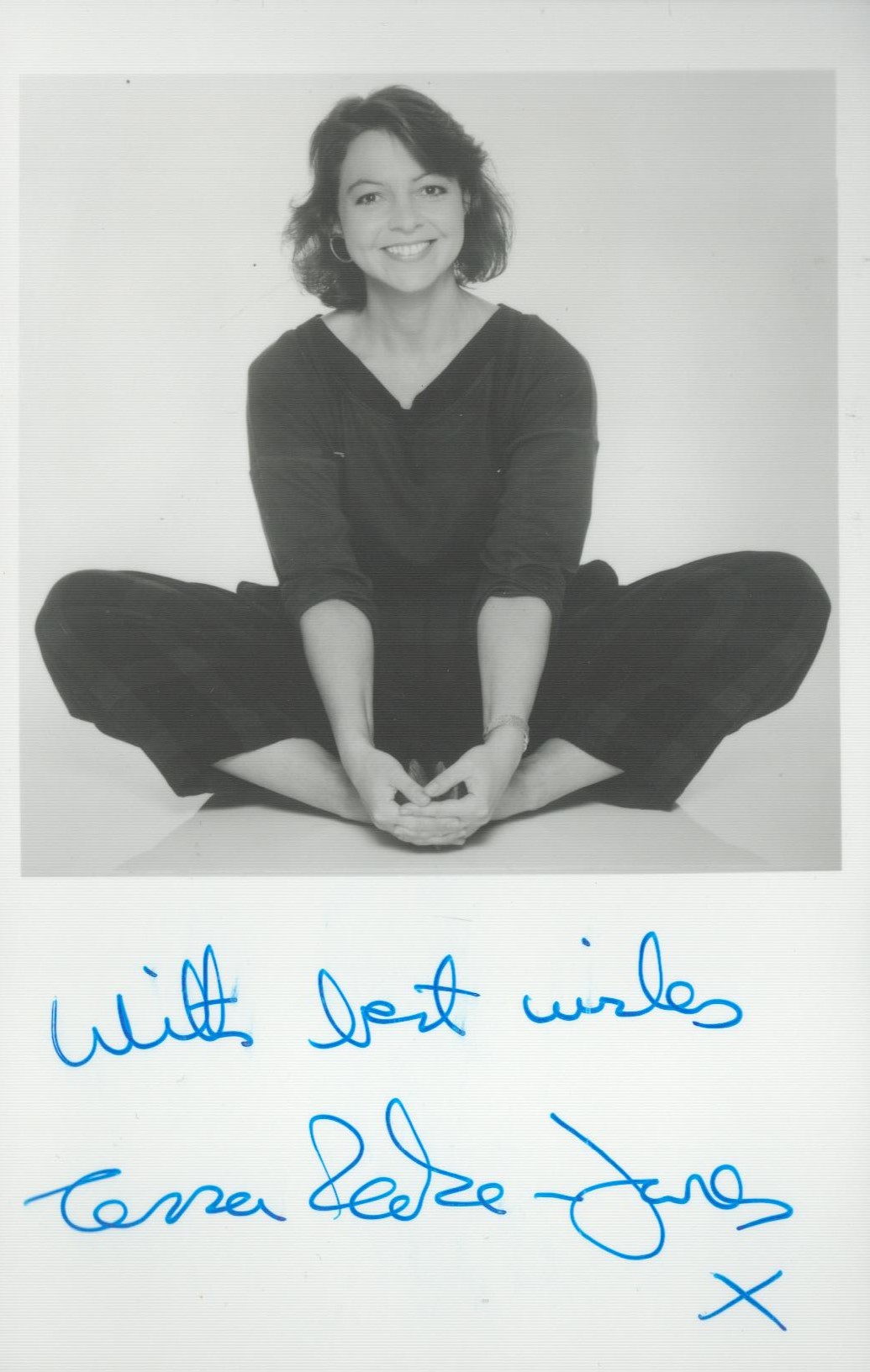 Tessa Peake Jones signed 6x4 inch black and white photo. Good Condition. All autographs come with