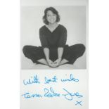 Tessa Peake Jones signed 6x4 inch black and white photo. Good Condition. All autographs come with