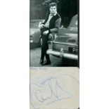 TOMMY QUICKLEY 1960s Rock and Roll Singer with Brian Epstein and The Beatles signed vintage Album